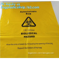 Safe accurate sterilization, biological hazard bags, Red Infectious Waste Bags Health Care Trash Bags Yellow Infectious Linen B